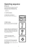 Предварительный просмотр 15 страницы Zanussi WD 15 Instruction Booklet