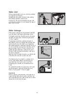 Предварительный просмотр 30 страницы Zanussi WD 15 Instruction Booklet