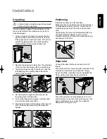 Preview for 7 page of Zanussi WD 1601 Instruction Booklet