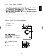 Preview for 9 page of Zanussi WD 1601 Instruction Booklet