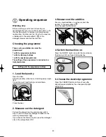 Preview for 20 page of Zanussi WD 1601 Instruction Booklet