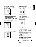 Preview for 21 page of Zanussi WD 1601 Instruction Booklet