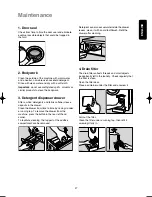 Preview for 27 page of Zanussi WD 1601 Instruction Booklet