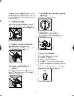 Предварительный просмотр 9 страницы Zanussi WDA 1055 W Instruction Booklet