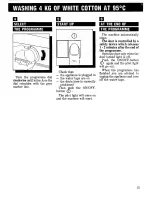 Предварительный просмотр 21 страницы Zanussi WDI 1215 B Instruction Booklet