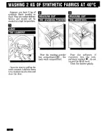 Предварительный просмотр 22 страницы Zanussi WDI 1215 B Instruction Booklet