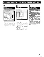 Предварительный просмотр 25 страницы Zanussi WDI 1215 B Instruction Booklet