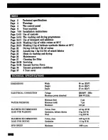 Предварительный просмотр 2 страницы Zanussi WDJ 1074 Instruction Booklet