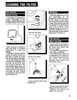 Предварительный просмотр 27 страницы Zanussi WDJ 1074 Instruction Booklet