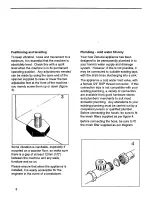 Preview for 8 page of Zanussi WDJ1015 Instructions For The Use And Care