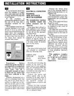 Предварительный просмотр 9 страницы Zanussi WDL 1282 Instruction Booklet