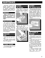 Предварительный просмотр 27 страницы Zanussi WDL 1282 Instruction Booklet