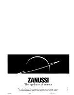 Предварительный просмотр 40 страницы Zanussi WDL 1282 Instruction Booklet