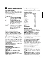 Preview for 10 page of Zanussi WDS 1092 Instruction Booklet