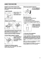 Предварительный просмотр 13 страницы Zanussi WDT 1085 Instruction Booklet