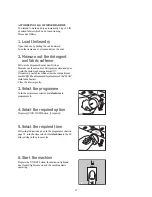 Preview for 13 page of Zanussi WJS 1397 W Instruction Booklet