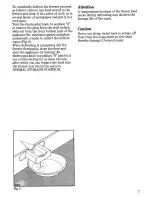 Preview for 7 page of Zanussi Z 16/2 R Instructions For Use And Care Manual