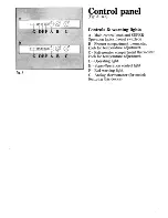 Предварительный просмотр 5 страницы Zanussi Z 19/15PR Use And Care Instructions Manual