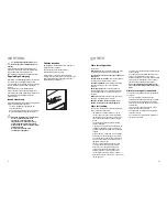 Preview for 8 page of Zanussi Z 21/9 R Instruction Booklet