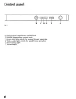 Предварительный просмотр 4 страницы Zanussi Z 22/16 PR Use & Care Manual - Installation Manual