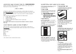 Preview for 9 page of Zanussi Z 22/5 W Instruction Booklet