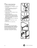 Предварительный просмотр 20 страницы Zanussi Z 56/3 SA Instruction Booklet