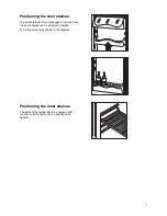 Предварительный просмотр 7 страницы Zanussi Z 56/3 W Instruction Booklet