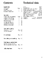 Preview for 3 page of Zanussi Z 800 VS Instructions Manual