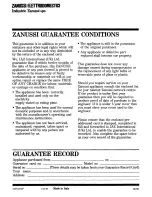 Preview for 16 page of Zanussi Z 818 Instructions For Use And Care Manual