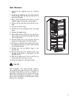 Preview for 17 page of Zanussi Z 98/4 W Instruction