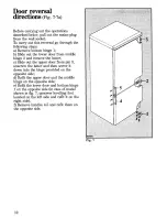 Предварительный просмотр 10 страницы Zanussi Z18/8R Instructions For Use And Care Manual