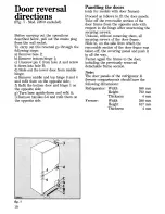 Preview for 10 page of Zanussi Z20/9 Instructions For The Use And Care