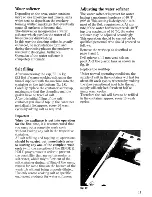 Preview for 11 page of Zanussi Z50 Use And Care Instructions Manual