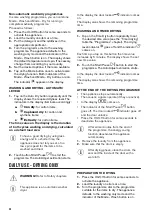 Preview for 34 page of Zanussi Z716WT83BI User Manual