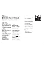 Предварительный просмотр 4 страницы Zanussi ZA 25 S Instruction Booklet