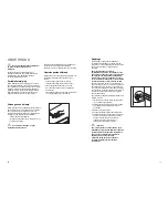 Предварительный просмотр 17 страницы Zanussi ZA 25 S Instruction Booklet