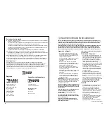 Предварительный просмотр 22 страницы Zanussi ZA 25 S Instruction Booklet