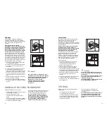 Preview for 22 page of Zanussi ZA 27 S Instruction Booklet