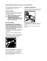 Предварительный просмотр 8 страницы Zanussi ZA 96/3 W Instruction Booklet