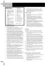 Preview for 8 page of Zanussi ZAN1650 Operating Instructions Manual