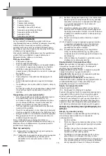 Preview for 17 page of Zanussi ZAN3600 Operating Instructions Manual