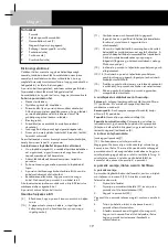 Preview for 21 page of Zanussi ZAN3600 Operating Instructions Manual