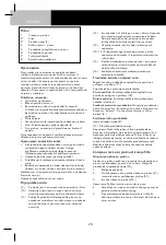 Preview for 25 page of Zanussi ZAN3600 Operating Instructions Manual