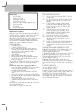 Preview for 29 page of Zanussi ZAN3600 Operating Instructions Manual