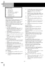 Preview for 31 page of Zanussi ZAN3600 Operating Instructions Manual