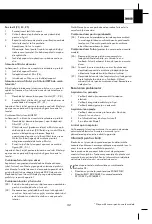 Preview for 34 page of Zanussi ZAN3600 Operating Instructions Manual