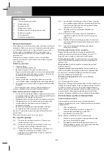 Preview for 39 page of Zanussi ZAN3600 Operating Instructions Manual