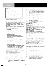 Preview for 43 page of Zanussi ZAN3600 Operating Instructions Manual