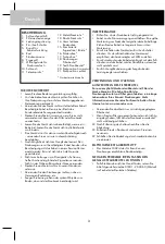 Предварительный просмотр 5 страницы Zanussi ZAN3712 Operating Instructions Manual