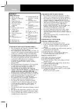 Предварительный просмотр 27 страницы Zanussi ZAN3712 Operating Instructions Manual